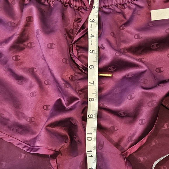 Champion Satiny Purple Shorts, Sz. L - Picture 9 of 13
